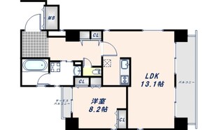 住真田山EASTの物件間取画像